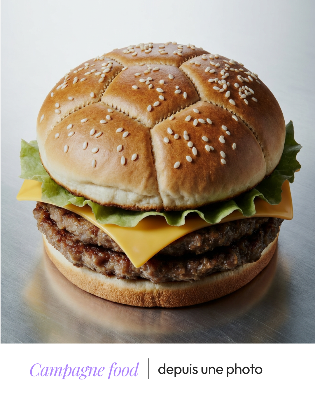 Creer une campagne food avec l'IA